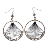Colorful  Flower Dangle-Earrings #LQE2057