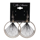 Colorful  Flower Dangle-Earrings #LQE2057