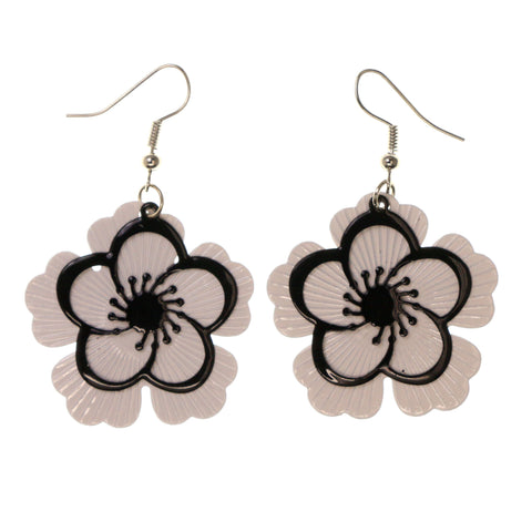 Colorful  Flower Dangle-Earrings #LQE2066