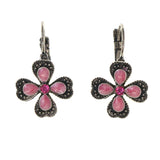 Colorful  Flower Dangle-Earrings #LQE2100