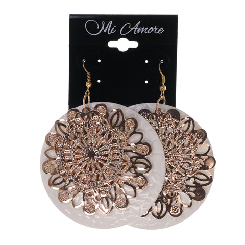 Colorful  Flower Dangle-Earrings #LQE2121