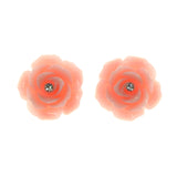 Colorful  Rose Stud-Earrings #LQE2162