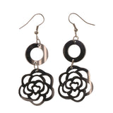 Colorful  Flower Dangle-Earrings #LQE2179