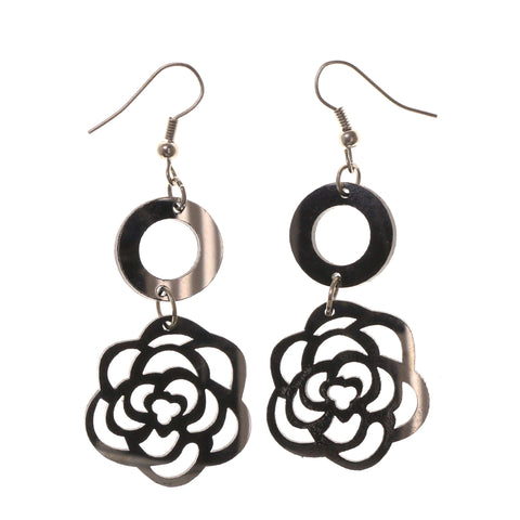 Colorful  Flower Dangle-Earrings #LQE2179