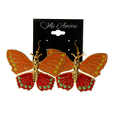 Colorful  Butterfly Dangle-Earrings #LQE2235