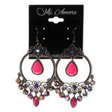 Colorful  AB Finish Dangle-Earrings #LQE2248