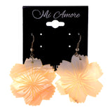 Colorful  Flowers Dangle-Earrings #LQE2307