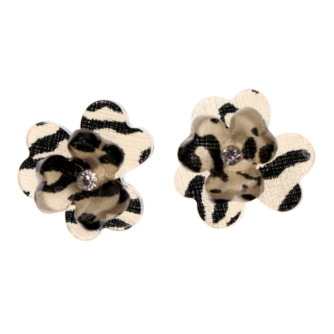 Colorful  Flowers Stud-Earrings #LQE2322