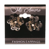 Colorful  Flowers Stud-Earrings #LQE2322