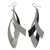 Mi Amore Dangle-Earrings Silver-Tone