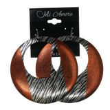 Colorful  Zebra Print Dangle-Earrings #LQE2781