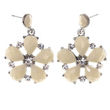 Colorful  Flower Drop-Dangle-Earrings #LQE2801