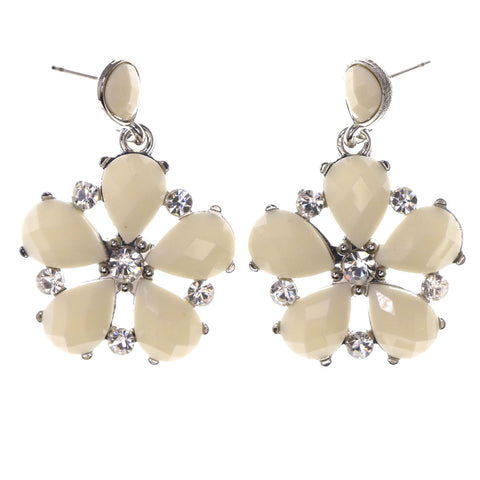 Colorful  Flower Drop-Dangle-Earrings #LQE2801