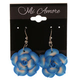 Colorful  Flower Dangle-Earrings #LQE2806