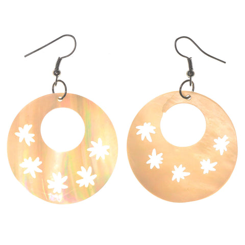 Colorful  Flower Dangle-Earrings #LQE2812