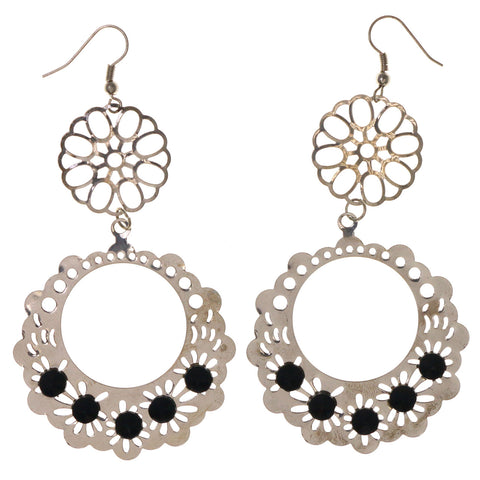 Colorful  Flower Dangle-Earrings #LQE2838
