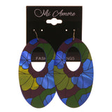 Colorful  Flower Dangle-Earrings #LQE2839
