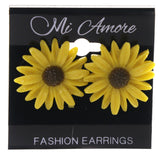 Colorful  Flower Stud-Earrings #LQE2859