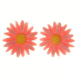 Colorful  Flower Stud-Earrings #LQE2860