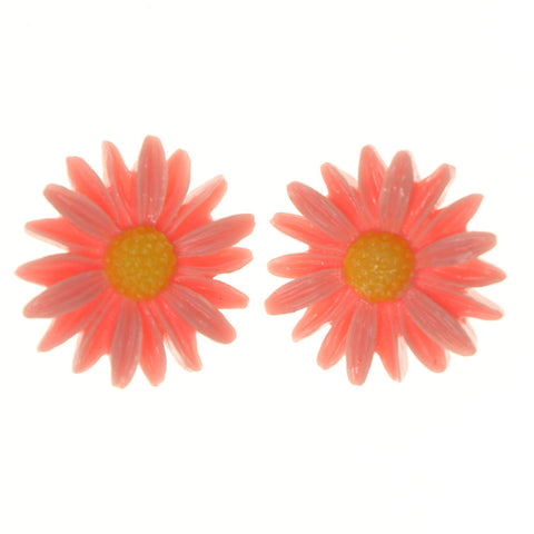 Colorful  Flower Stud-Earrings #LQE2860