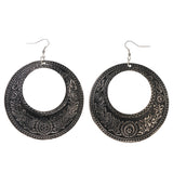 Colorful  Flower Dangle-Earrings #LQE3206