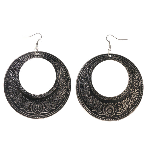 Colorful  Flower Dangle-Earrings #LQE3206
