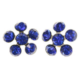 Colorful  Flower Stud-Earrings #LQE3272