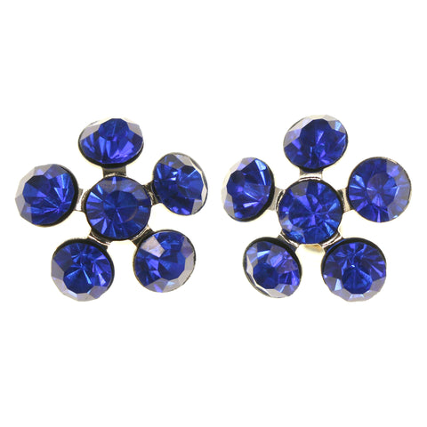 Colorful  Flower Stud-Earrings #LQE3272