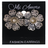 Colorful  Flower Stud-Earrings #LQE3274