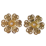 Colorful  Flower Stud-Earrings #LQE3275
