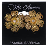 Colorful  Flower Stud-Earrings #LQE3275