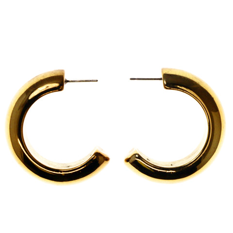 Bronze-Tone Acrylic Dangle-Earrings #LQE3914
