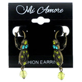 Mi Amore Drop-Dangle-Earrings Brown/Multicolor
