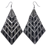 Mi Amore Dangle-Earrings Silver-Tone