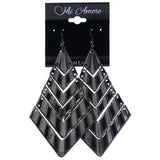 Mi Amore Dangle-Earrings Silver-Tone