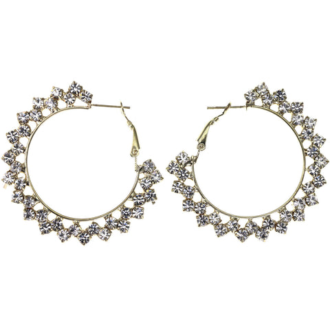 Mi Amore Hoop-Earrings Silver-Tone/Gold-Tone
