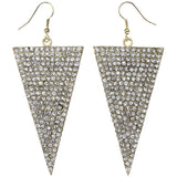 Mi Amore Dangle-Earrings Silver-Tone/Gold-Tone
