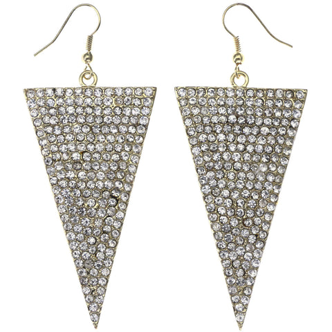 Mi Amore Dangle-Earrings Silver-Tone/Gold-Tone