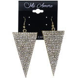 Mi Amore Dangle-Earrings Silver-Tone/Gold-Tone