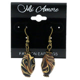 Mi Amore Dangle-Earrings Gold-Tone/Brown