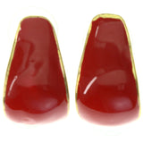 Mi Amore Dangle-Earrings Red/Gold-Tone