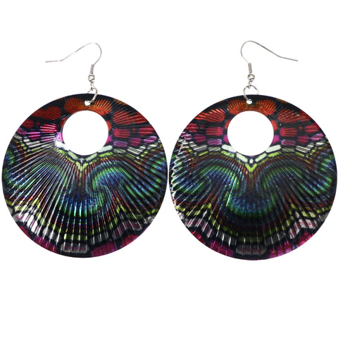 Mi Amore Dangle-Earrings Multicolor/Silver-Tone