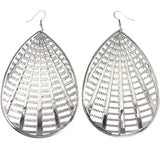Mi Amore Dangle-Earrings Silver-Tone