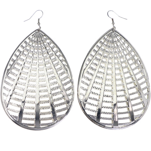 Mi Amore Dangle-Earrings Silver-Tone