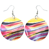 Mi Amore Dangle-Earrings Multicolor/Silver-Tone
