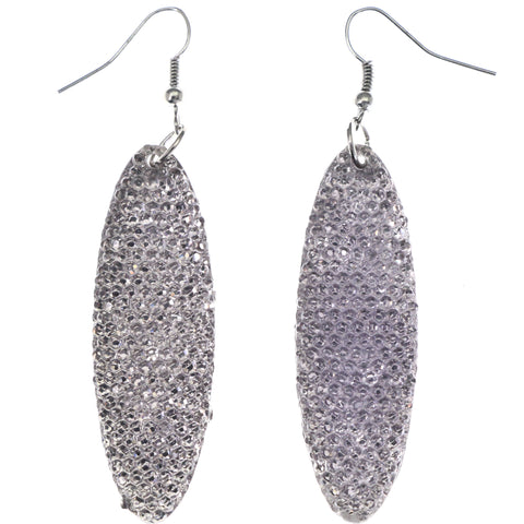 Mi Amore Dangle-Earrings Silver-Tone