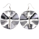 Mi Amore Dangle-Earrings Silver-Tone