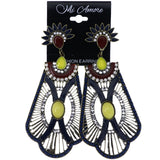 Mi Amore Dangle-Earrings Multicolor/Gold-Tone