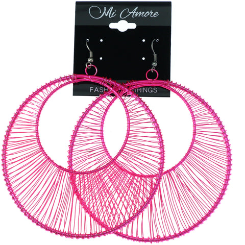 Mi Amore Dangle-Earrings Pink