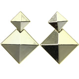 Mi Amore Drop-Dangle-Earrings Gold-Tone